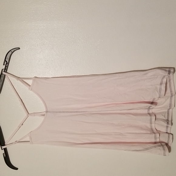 Nwt Splendid Solid Jersey Knit Racer Back Soft Rayon Sleep Tank Pink Marshmallow - Picture 2 of 9